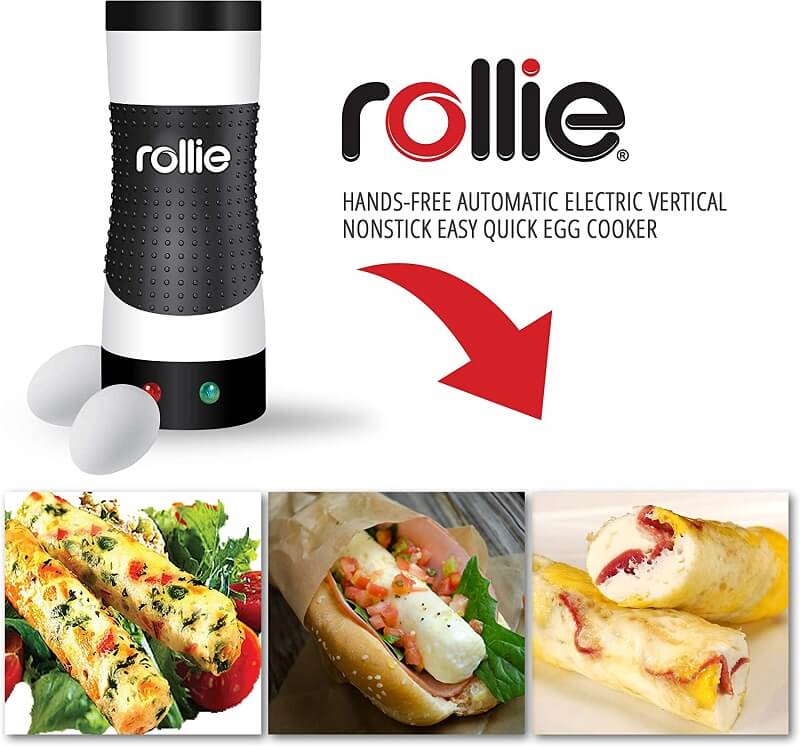 Rollie Egg Cooker Makes Tubes of Cooked Egg Dishes