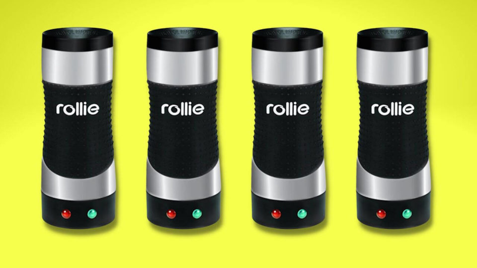 Rollie Egg Cooker Makes Tubes of Cooked Egg Dishes