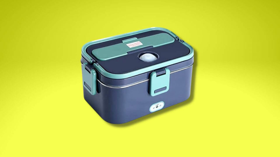 The Electric Lunch Box Portable Heated Lunch Box Heats Food on the Go