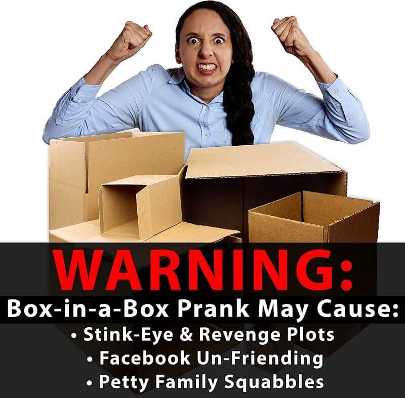 Boxes in a Box Prank Nesting Cartons Provide a Hilarious Gift Giving Time