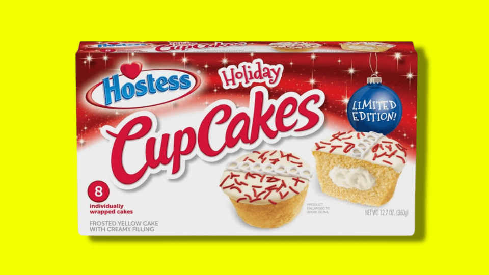 Hostess Holiday Cupcakes