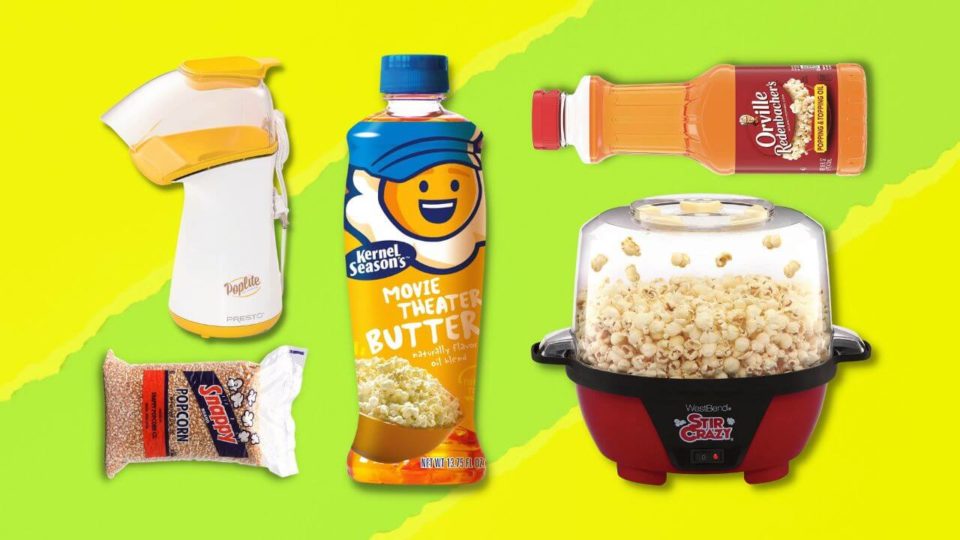 15 Products to Make Your Own Popcorn at Home