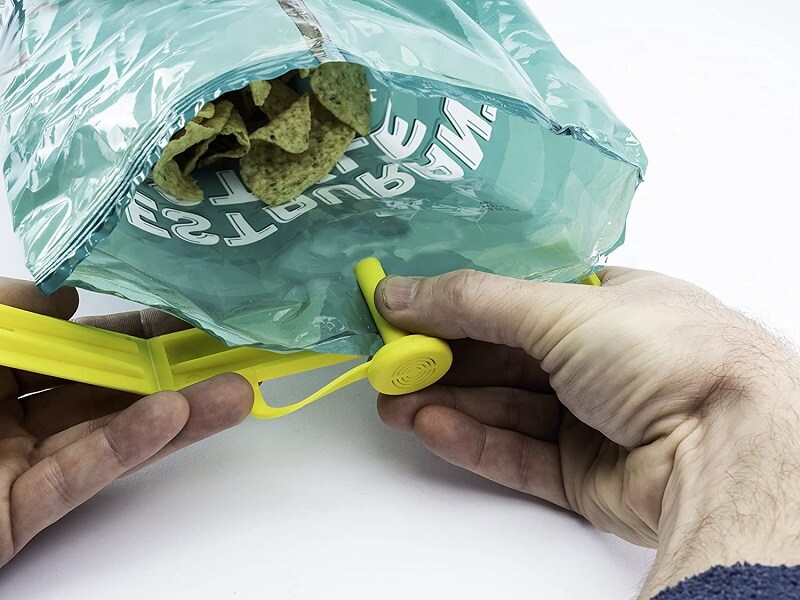 Jokari Air Removing Bag Clips Remove Air to Keep Food Fresher