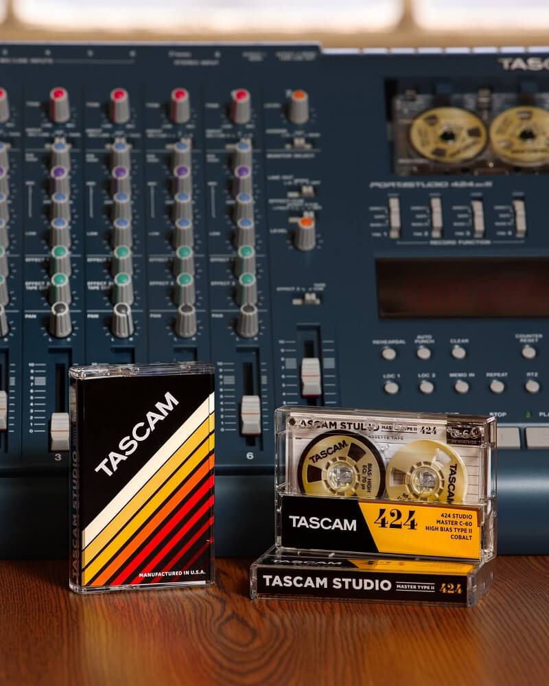 Tascam Master 424 Studio Cassette Initiates the Return of Vintage Audio Fidelity