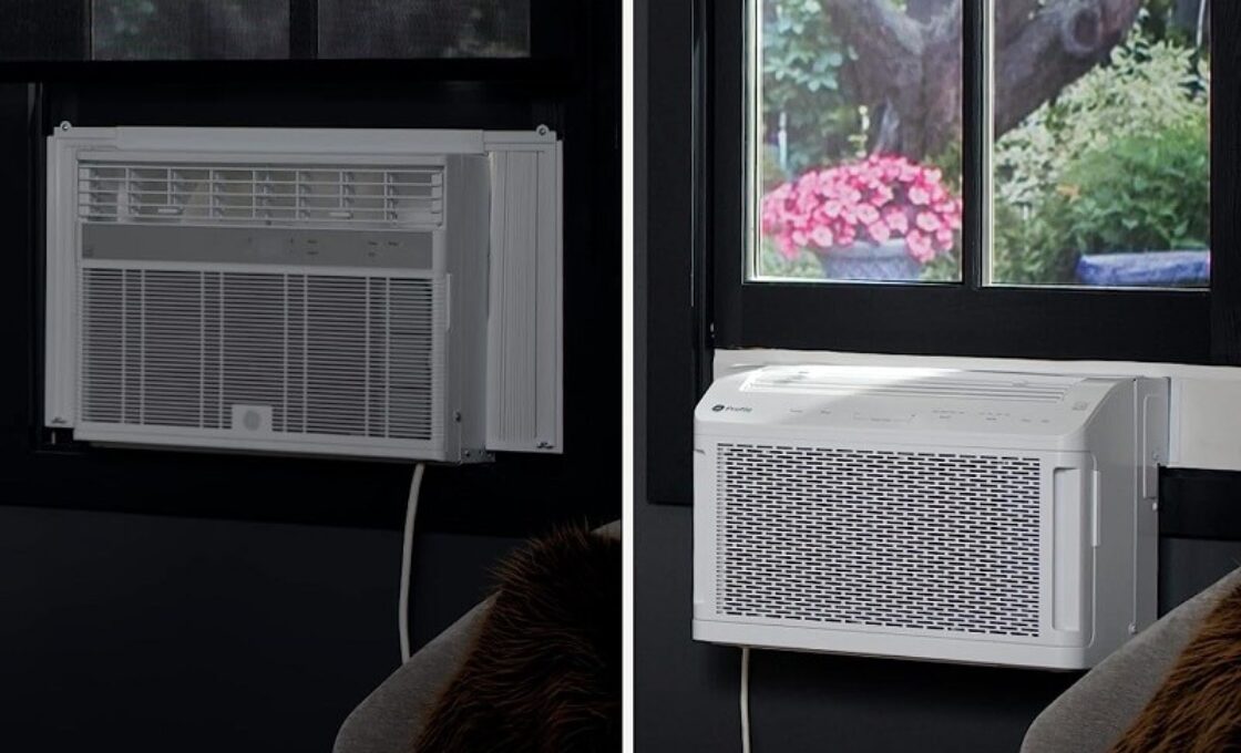 GE Profile ClearView Full View Window Air Conditioner is an Ultra Quiet 41dB