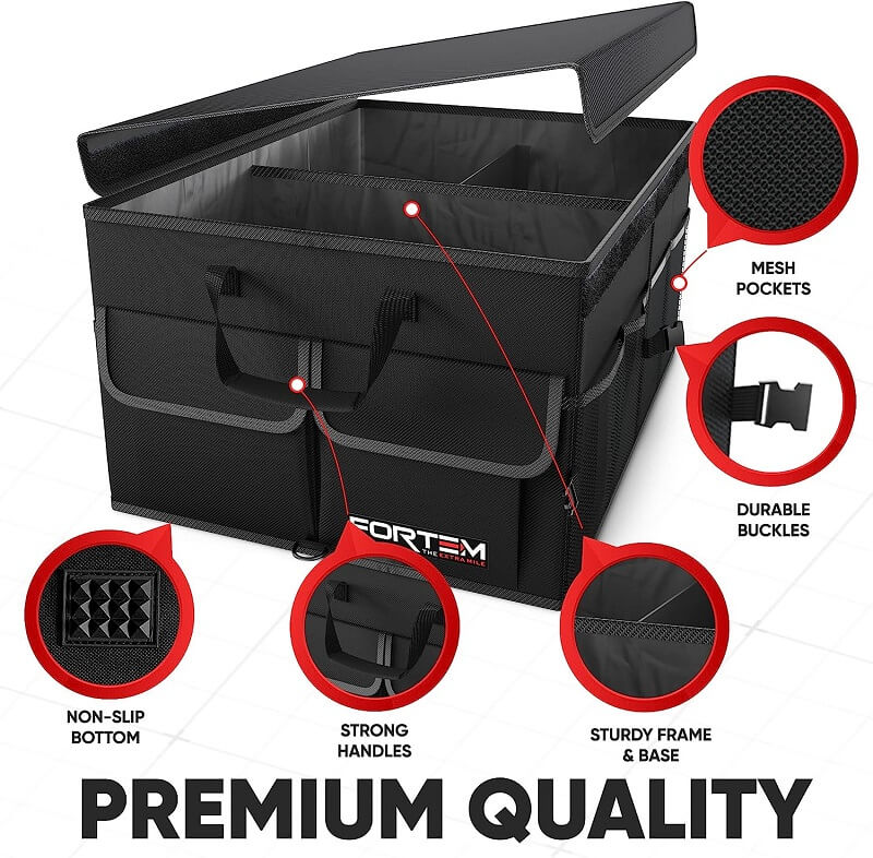 Car Organization Made Easy with the Fortem Trunk Organizer