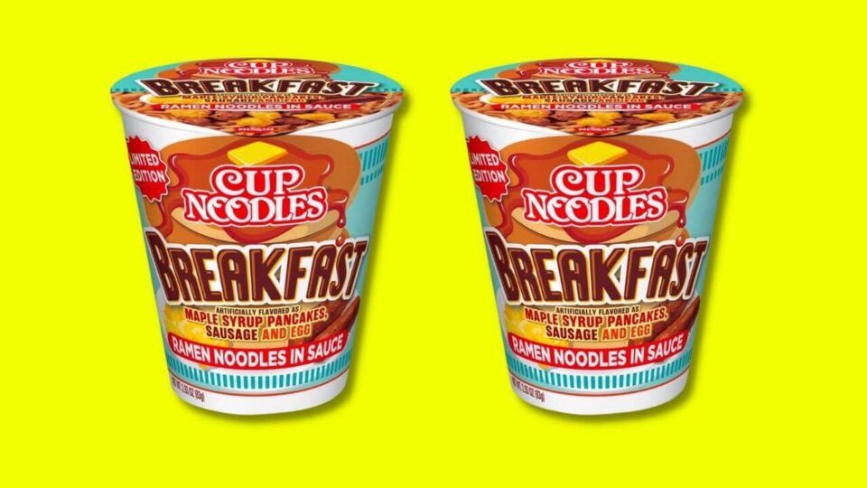 Breakfast Never Tasted This Good with the Cup Noodles Breakfast Ramen (maybe)