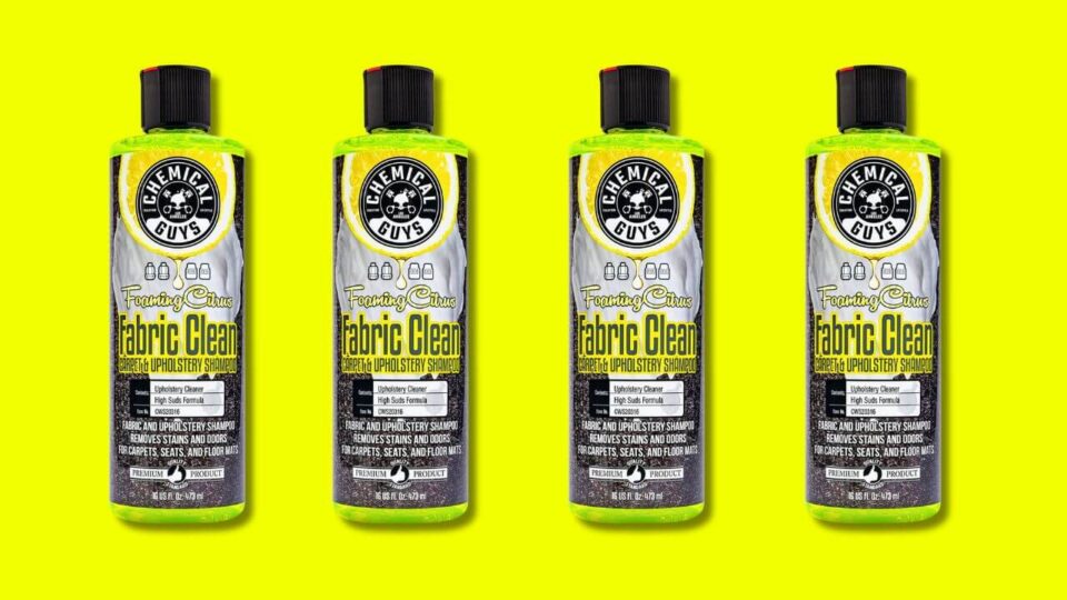 Chemical Guys Citrus Car Cleaner Refreshes Your Interior While Breaking Down Stubborn Stains