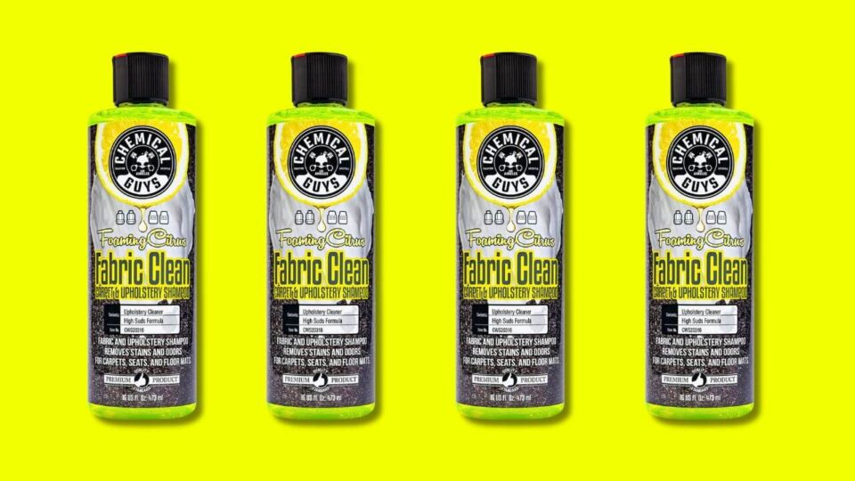 Chemical Guys Citrus Car Cleaner Refreshes Your Interior While Breaking Down Stubborn Stains
