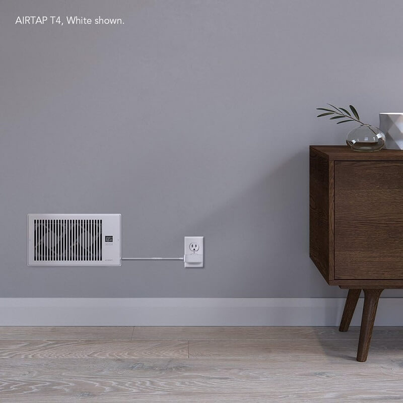 AC Infinity AIRTAP T6 Wall or Floor Register Booster Fan