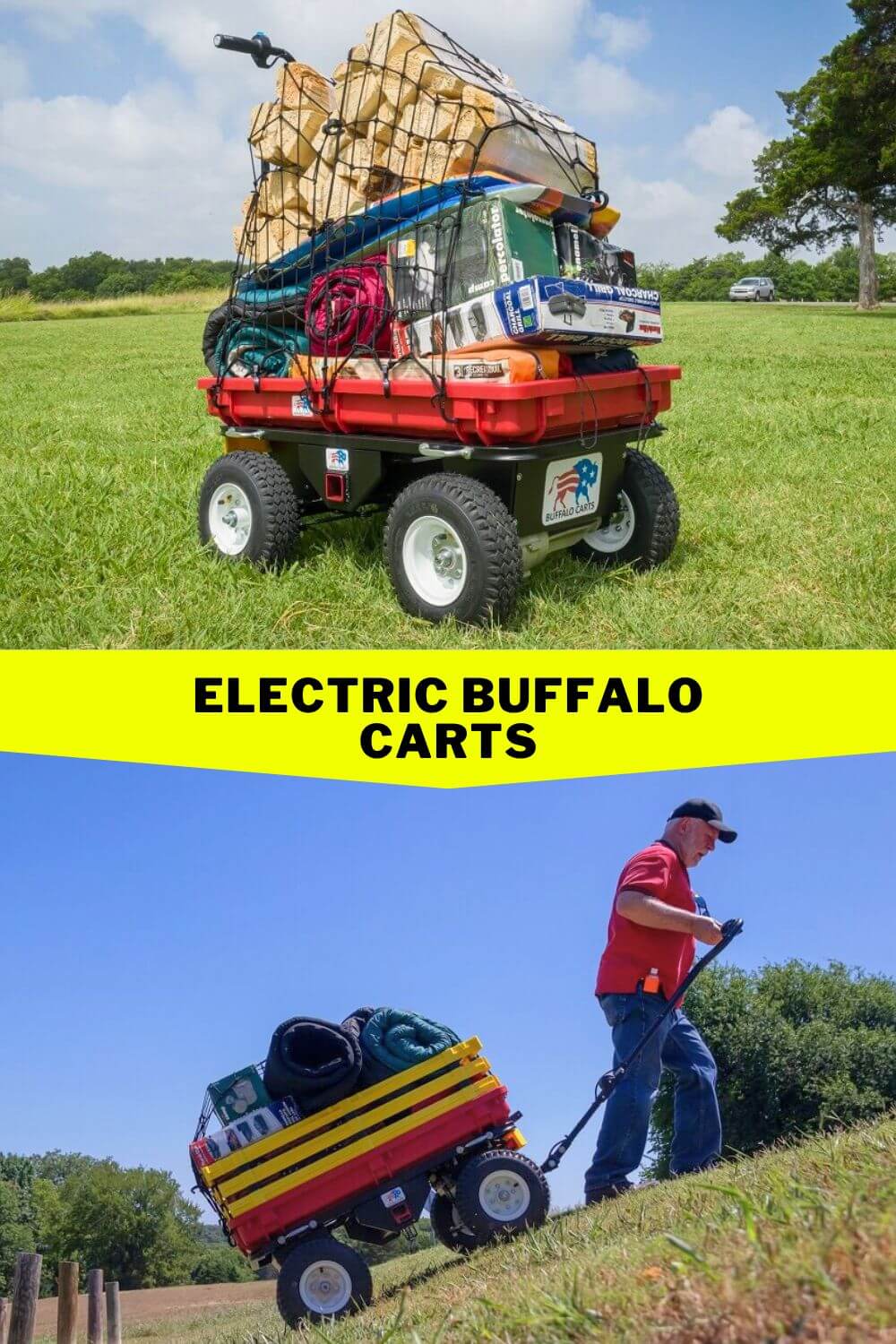 Buffalo Carts are Fully Customizable Electric Powered Transports