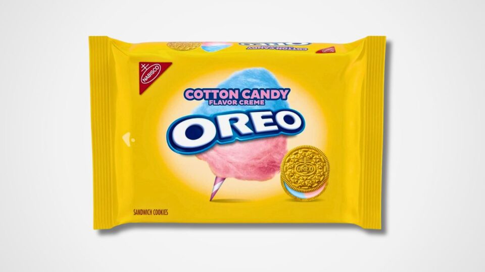 Cotton Candy Oreo Sandwich Cookies (Limited Edition)