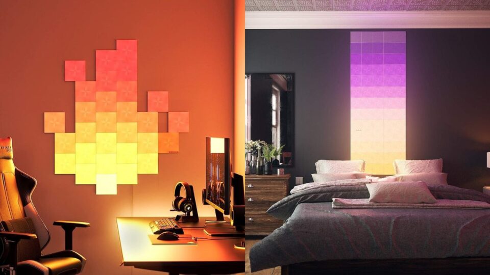 Nanoleaf Canvas Smart RGB LED Wall Lights