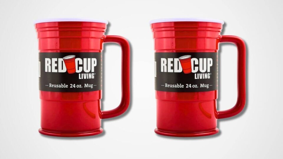 Red Cup Living Mug is a Classic Spin on the Good Ol' Red Plastic Cup