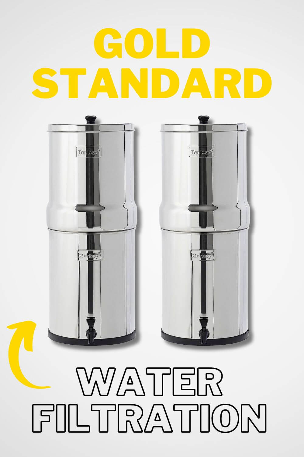 Royal Berkey Gravity Fed Filtration System Reduces 250+ Contaminants