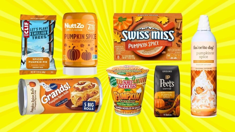 146 Unique Pumpkin Spice Products to Taste in Fall