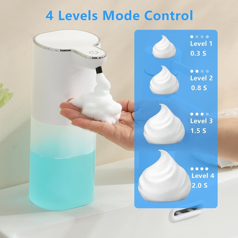 Inexpensive Touchless Foaming Soap Dispenser Saves Money on Soap Usage