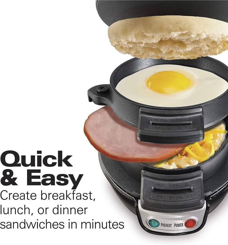 Hamilton Beach Breakfast Sandwich Maker is the Ultimate Breakfast Machine