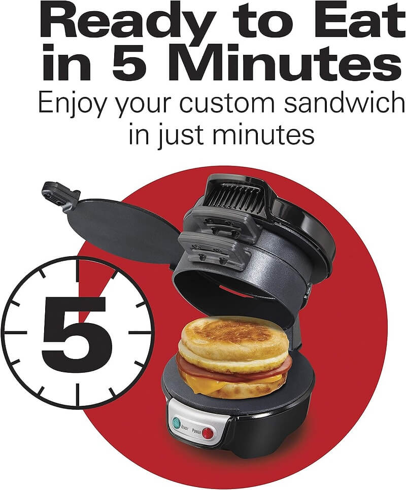 Hamilton Beach Breakfast Sandwich Maker is the Ultimate Breakfast Machine