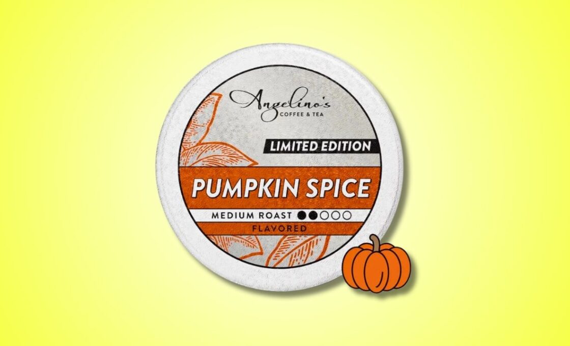 Angelino's Coffee Limited Edition Pumpkin Spice Flavored Medium Roast