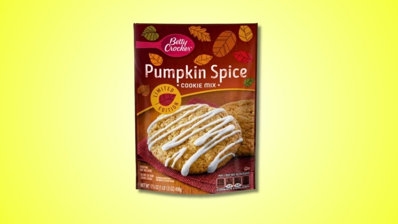 Betty Crocker Limited Edition Pumpkin Spice Cookie Mix
