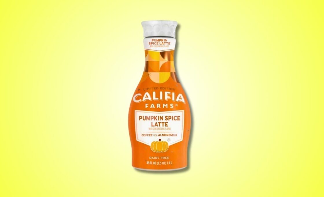Califia Farms Pumpkin Spice Cold Brew Coffee with Almond Milk