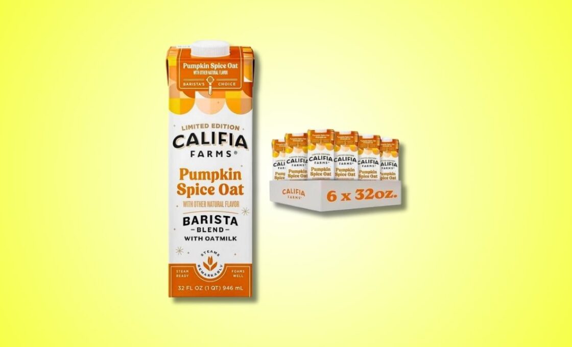 Califia Farms Pumpkin Spice Oat Barista Blend Oat Milk