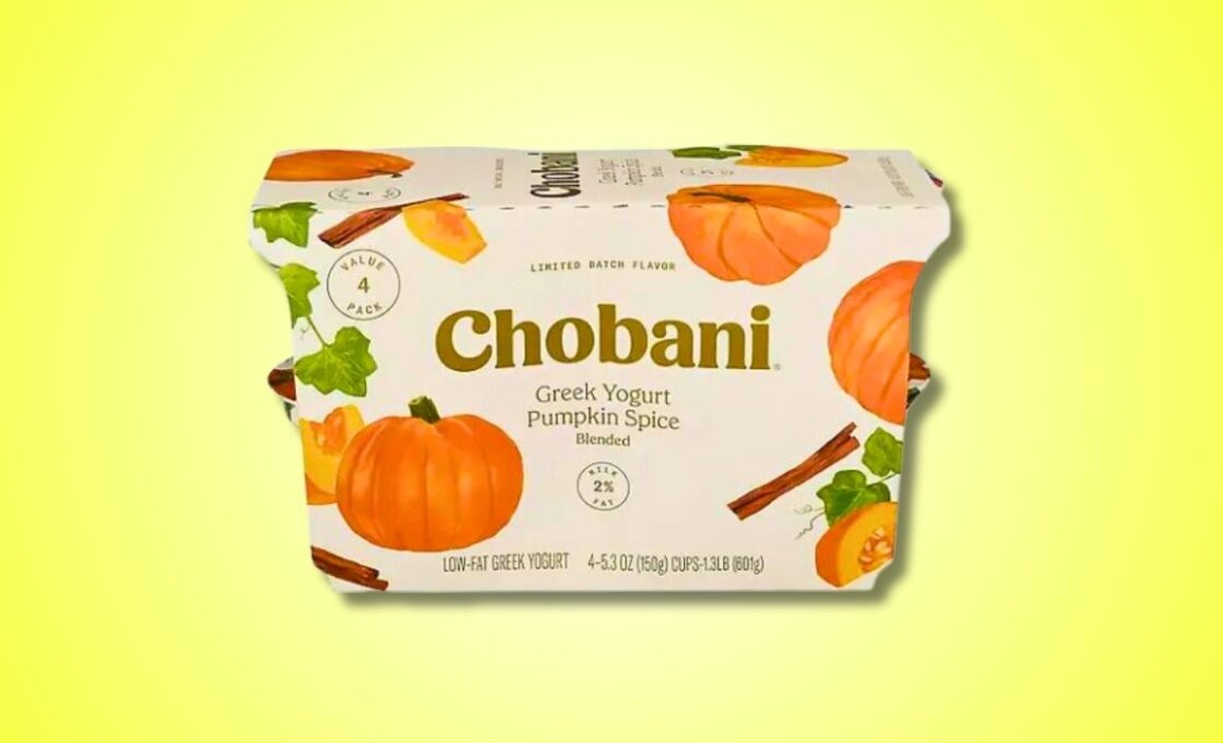 Chobani Low-Fat Greek Yogurt Limited Batch Pumpkin Spice