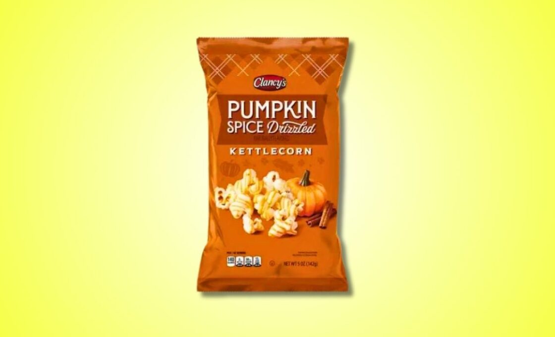 Clancy's Pumpkin Spice Drizzled Kettlecorn - 146 Unique Pumpkin Spice Products to Taste in Fall (2023)