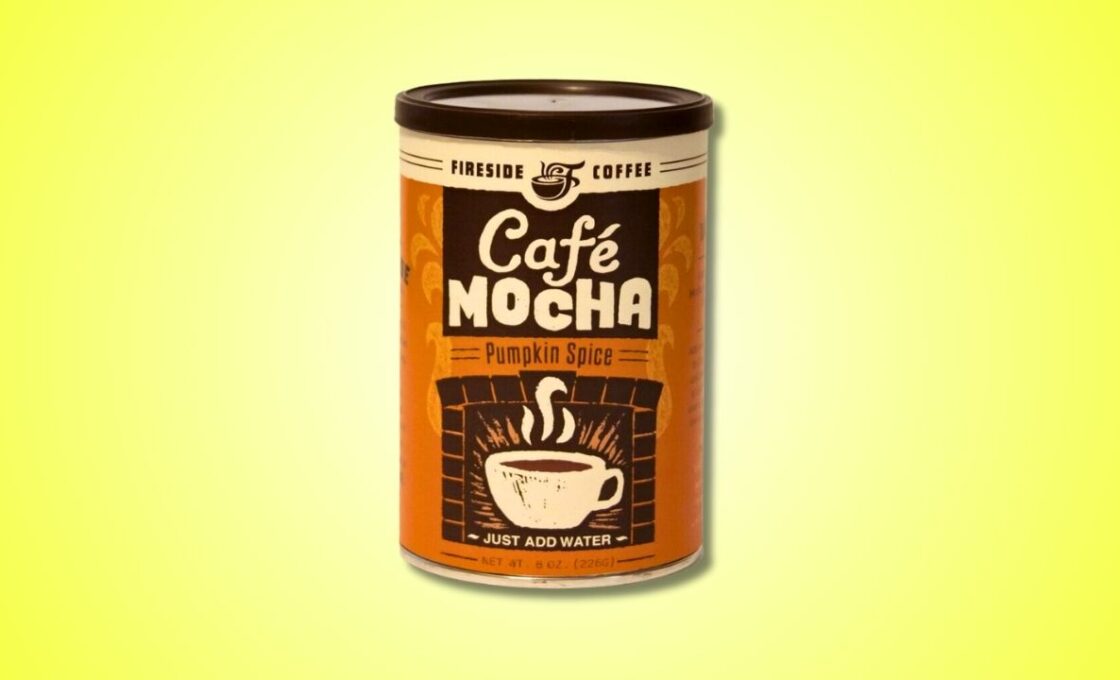 Fireside Coffee Cafe Pumpkin Spice Mocha Instant Flavored Coffee