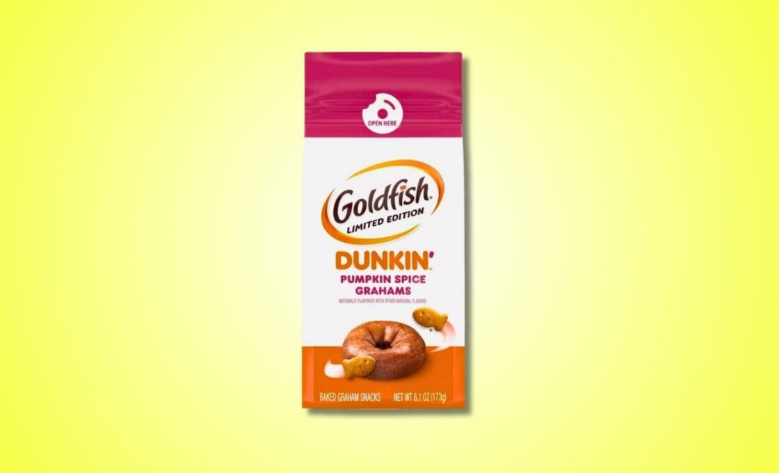 Goldfish Limited Edition Dunkin' Pumpkin Spice Grahams