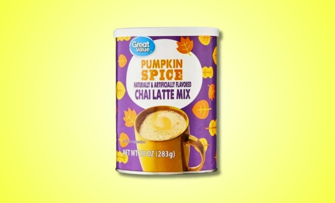 Great Value Pumpkin Spice Chai Latte Mix