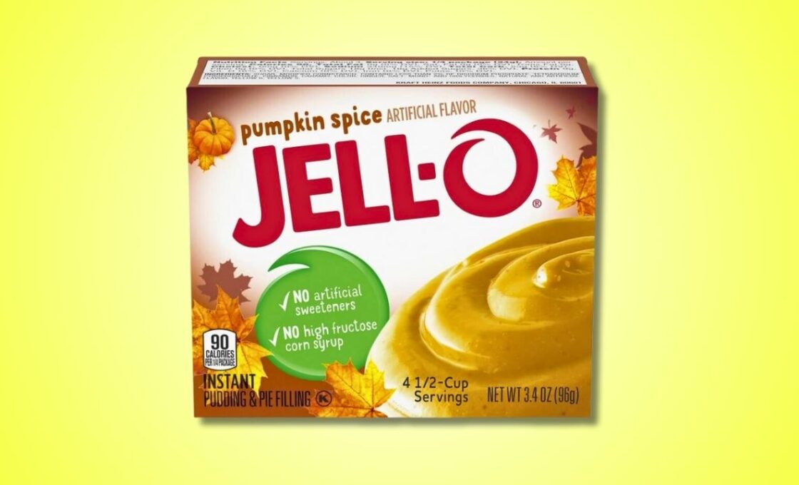 Jell-O Pumpkin Spice Instant Pudding & Pie Filling Mix