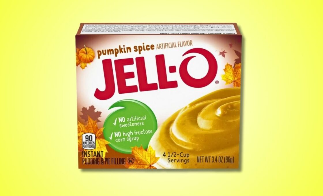 Jell-O Pumpkin Spice Instant Pudding & Pie Filling Mix