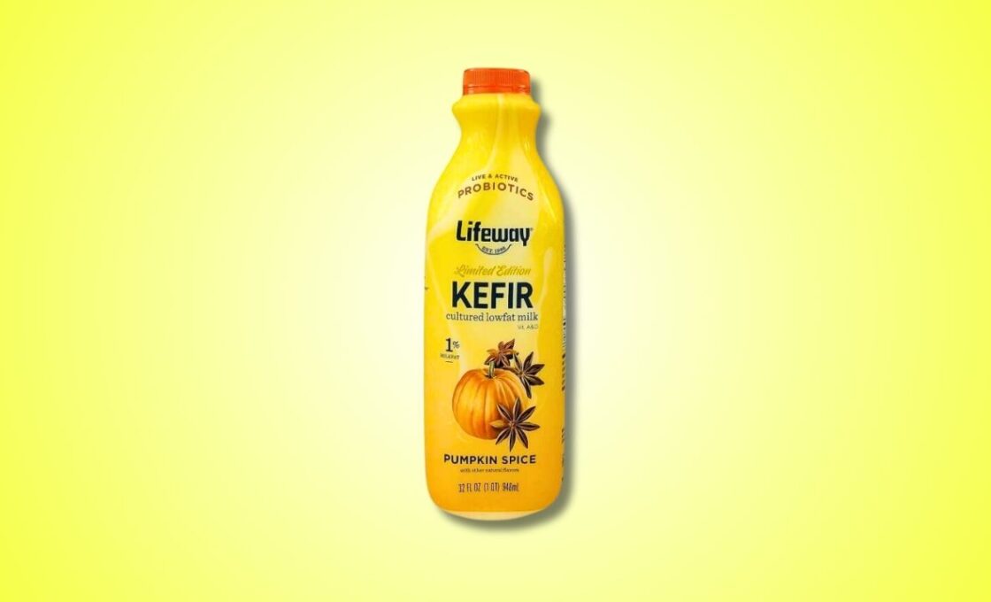 Lifeway Pumpkin Spice Kefir Cultured Lowfat Milk