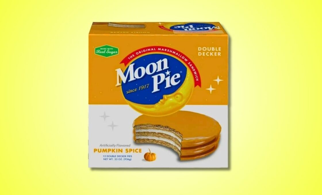Moon Pie Double Decker Pumpkin Spice Marshmallow Sandwich
