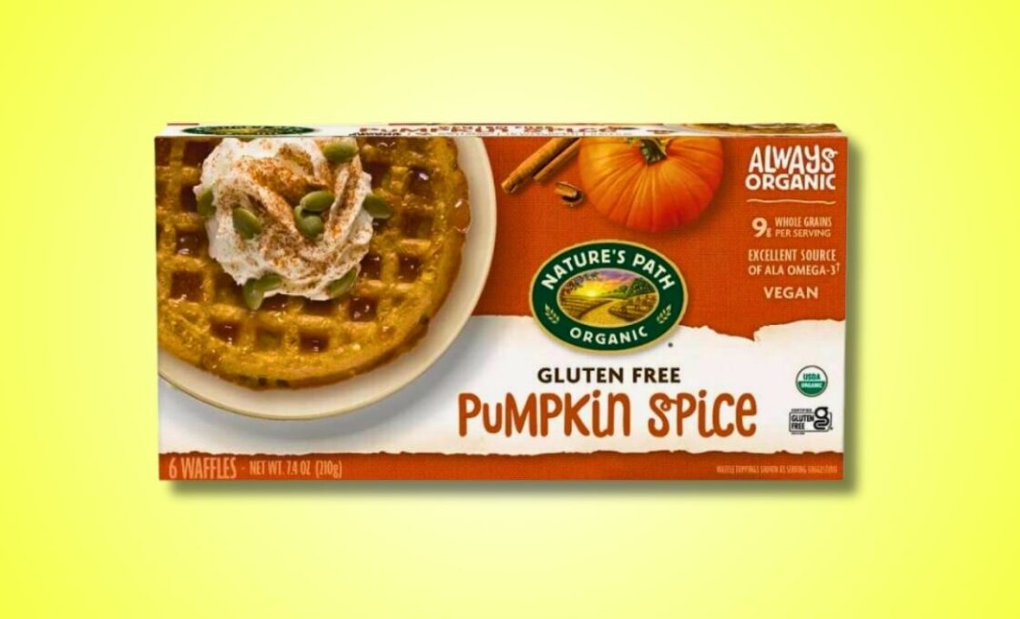 Nature's Path Organic Pumpkin Spice Frozen Waffles