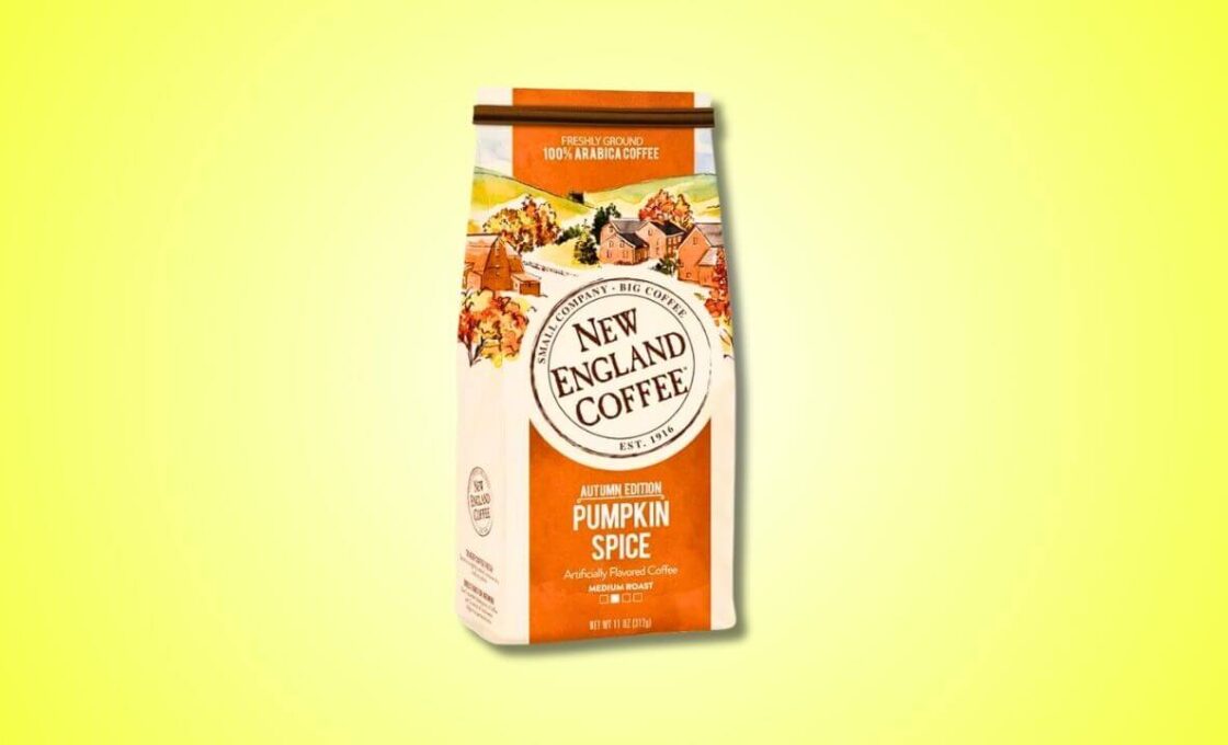 New England Coffee Pumpkin Spice Medium Roast Ground Coffee