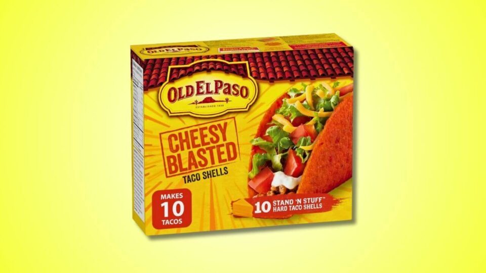 Old El Paso Cheesy Blasted Taco Shells