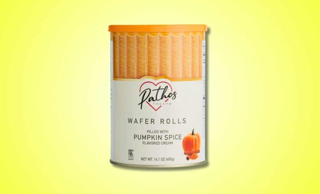 Pathos Pumpkin Spice Cream Wafer Rolls