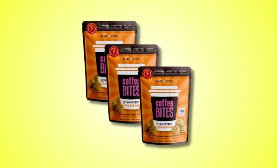 Pure Food by Estee 3 Pack Pumpkin Spice Coffee Bites