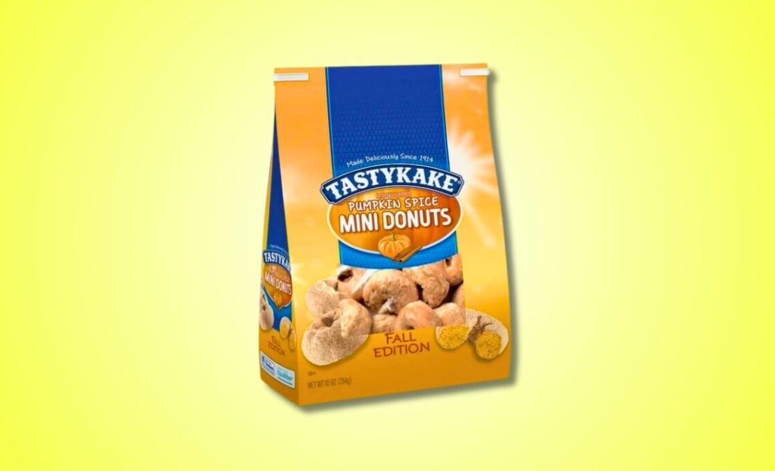 Tastykake Pumpkin Spice Mini Donuts