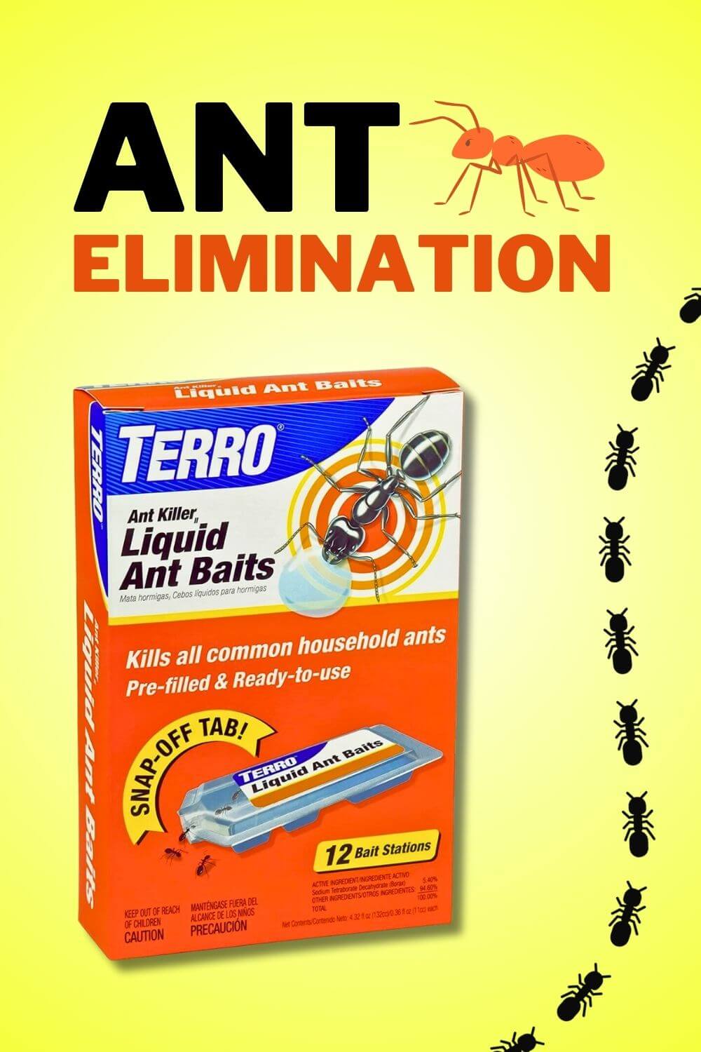 Terro Liquid Ant Killer Eliminates Common Household Ants