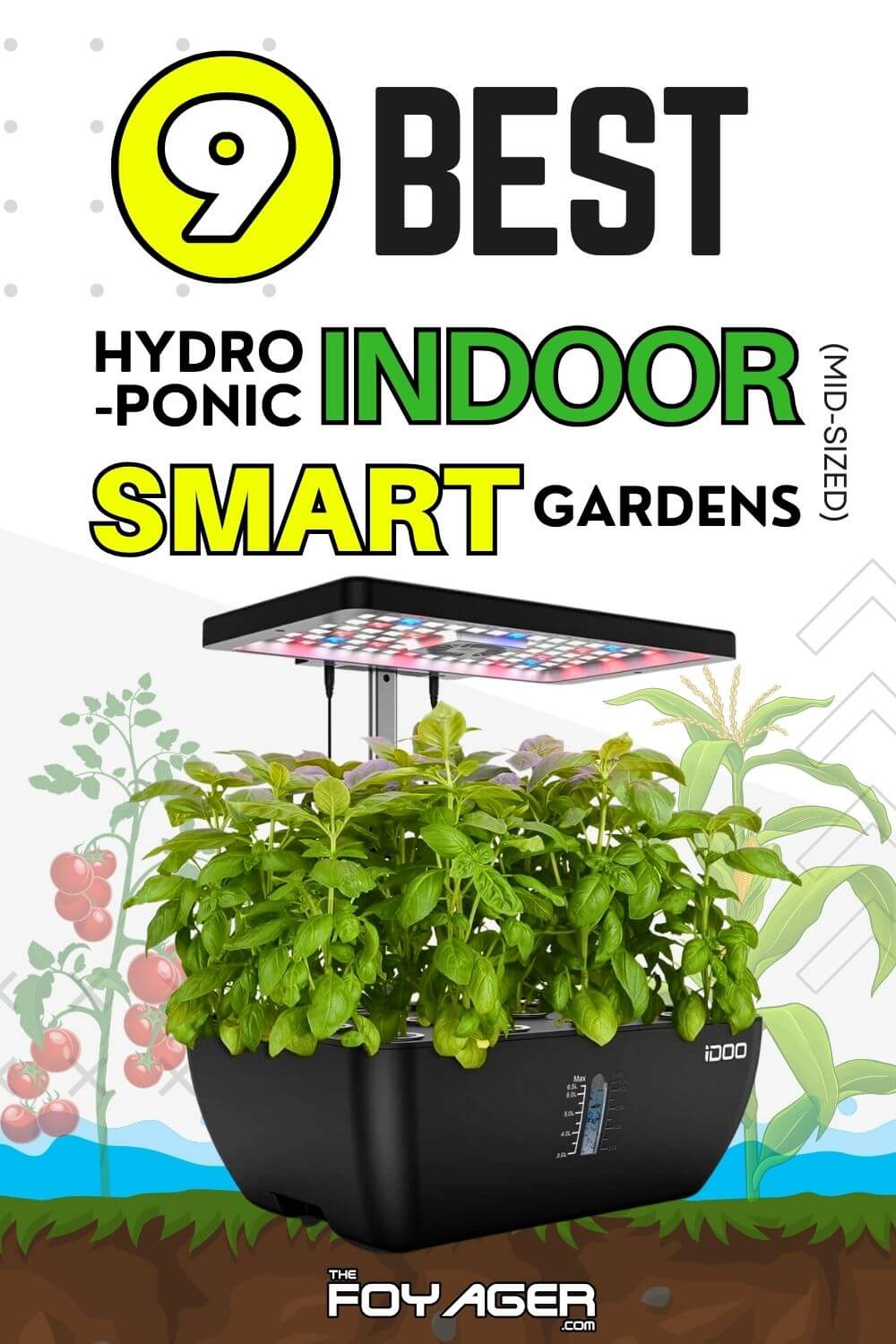 The 9 Best Hydroponic Indoor Smart Gardens (Mid-Sized)