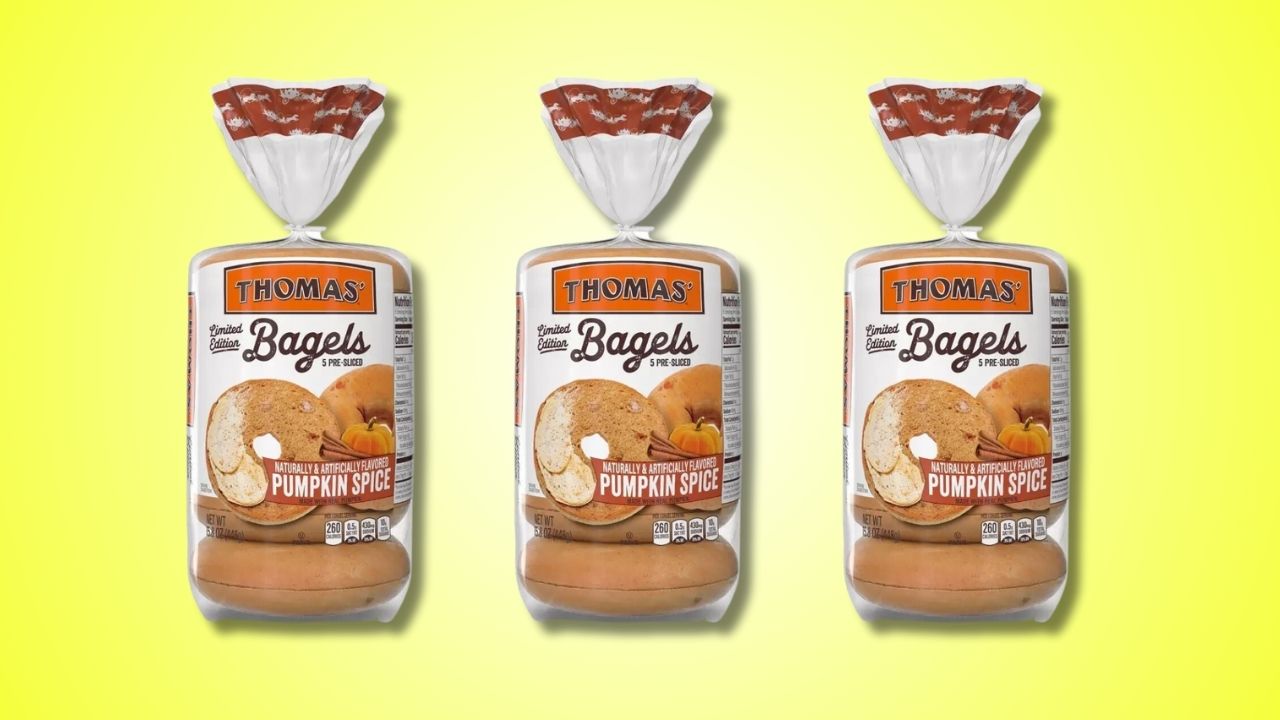 Thomas Pumpkin Spice Bagels