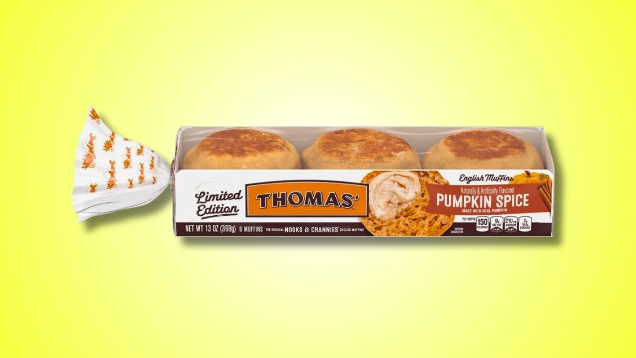 Thomas' Pumpkin Spice English Muffins