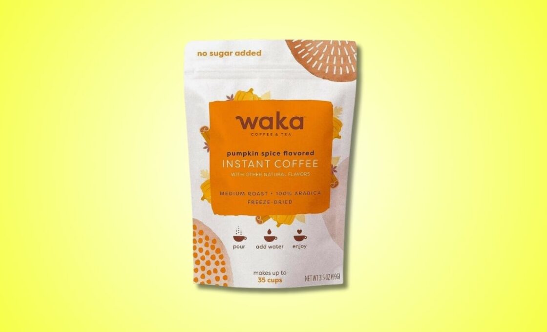 Waka Premium Pumpkin Spice Flavored Instant Coffee