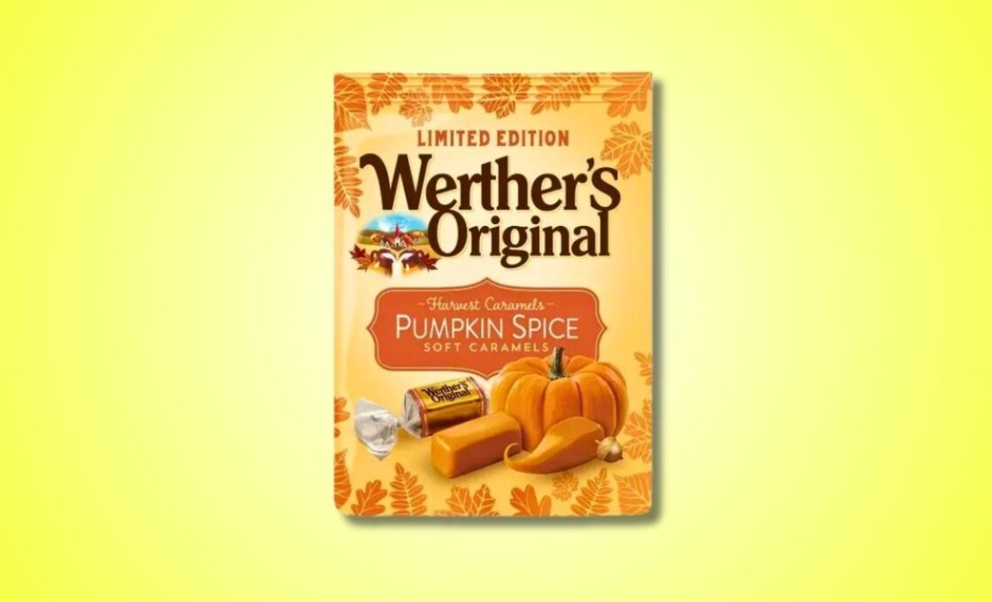Werther's Original Harvest Pumpkin Spice Soft Caramel Candy