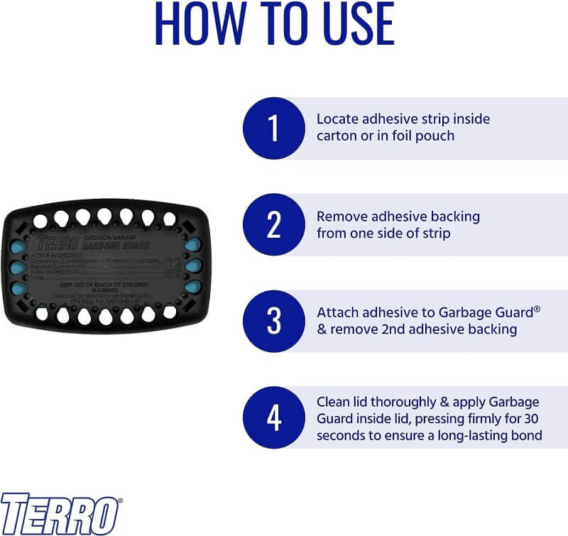 Terro Garbage Guard Eliminates and Prevents Insect Infestations