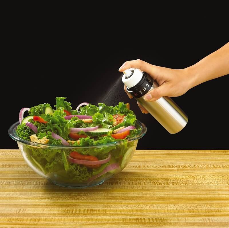 Misto Oil Sprayer is a Reusable Alternative to Traditional Cooking Sprays